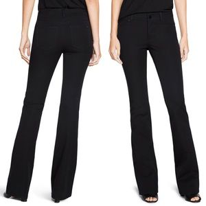 WHBM Skinny Flare Black Bi-Stretch Pants sz. 4